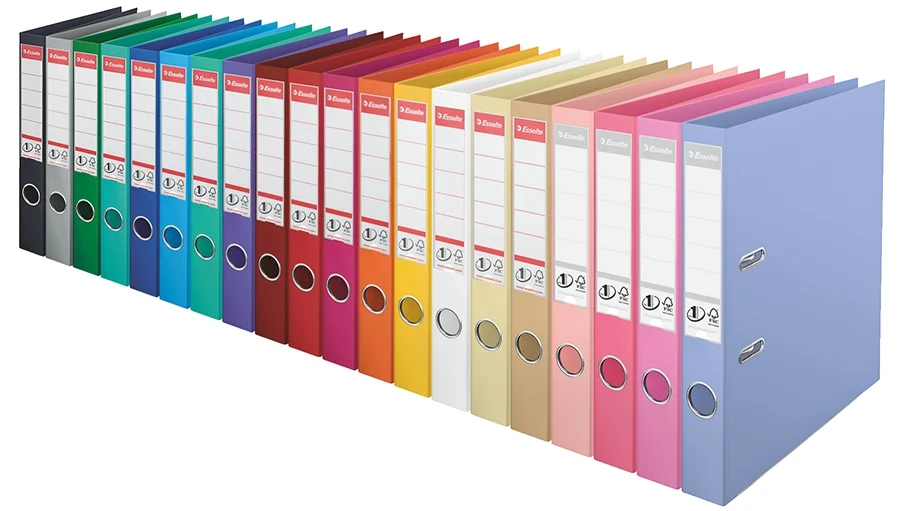 Biblioraft No.1 Power, PP/PP, partial reciclat, certificare FSC, A4, 50 mm, Esselte
