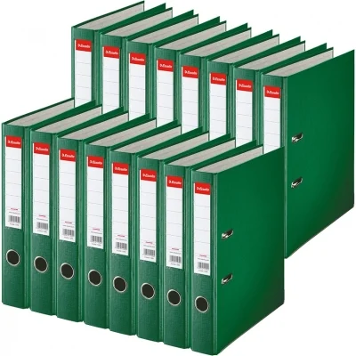 Biblioraft Economy, PP, A4, 50 mm, verde, 25 buc/set Esselte