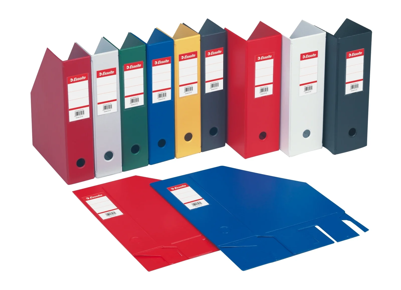 Suport vertical PVC, pt documente, 10 cm, VIVIDA, Esselte