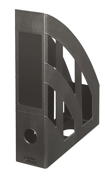 Suport dosare PP clasic negru Herlitz