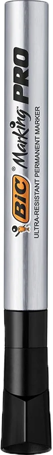 Marker PRO industrial varf tesit negru Bic