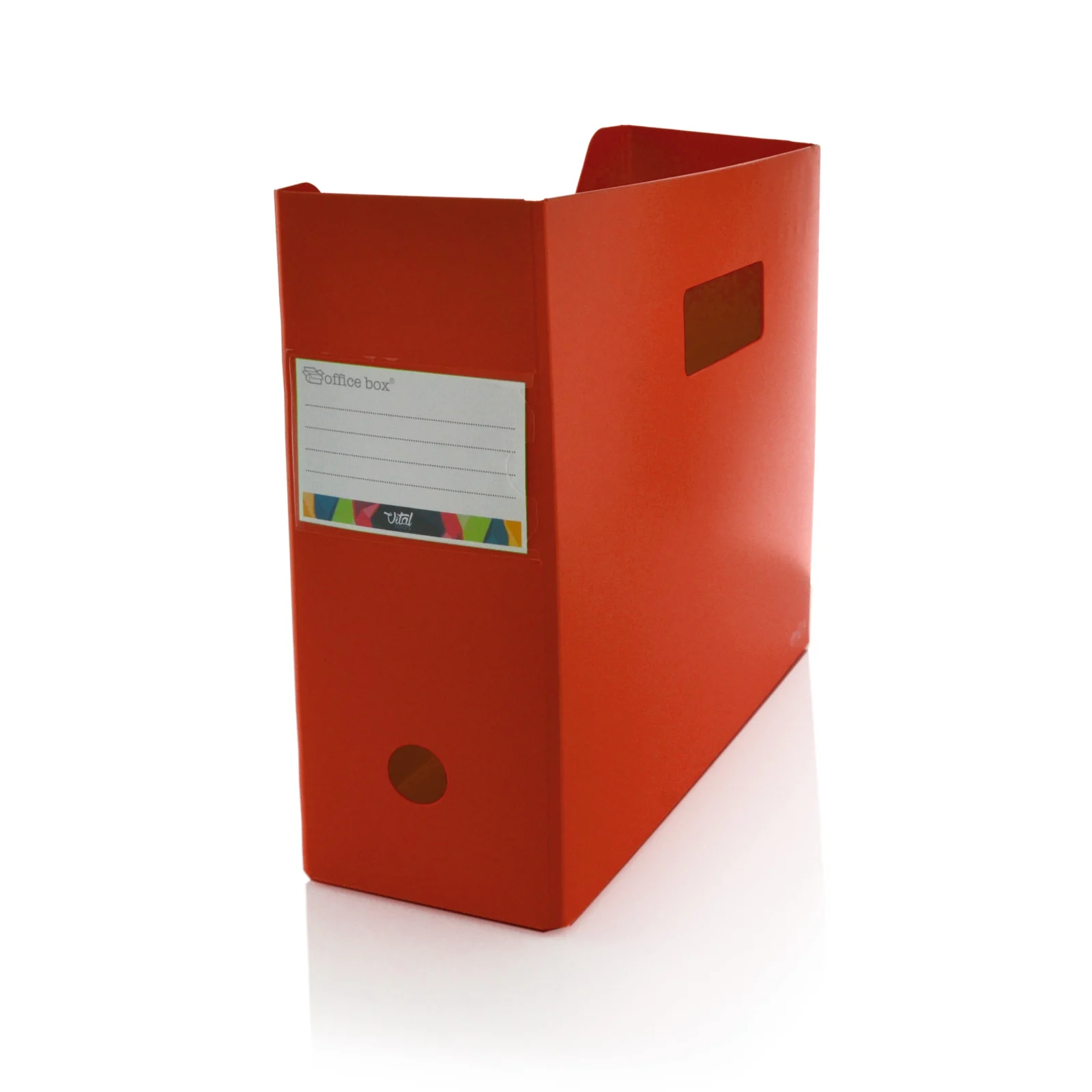 Suport orizontal Office box, Vital Colors, pliabil 10mm, culori asortate – imaginea 5