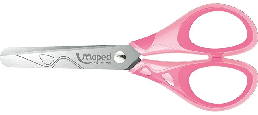 Foarfeca 13 cm, diverse culori, Essentials Soft Pastel Maped