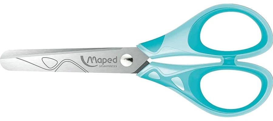 Foarfeca 13 cm, diverse culori, Essentials Soft Pastel Maped – imaginea 2