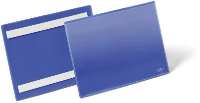 Buzunar logistic autoadeziv A5 landscape 210 x 148 mm 50 buc/ set Durable