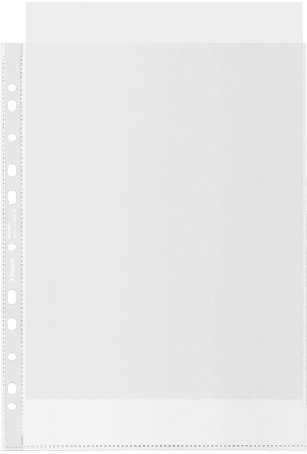 Folie de protectie Recycled, PP reciclat, A4 Maxi, 70 mic, 50 buc/cutie, standard Esselte – imaginea 7