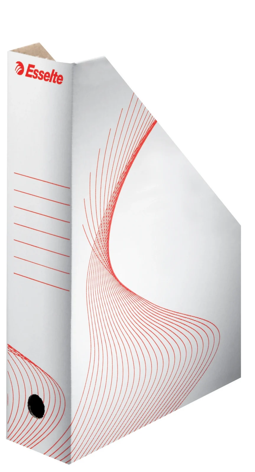 Suport vertical Standard, pentru documente, carton, 100% reciclat, certificare FSC, reciclabil, A4, Esselte