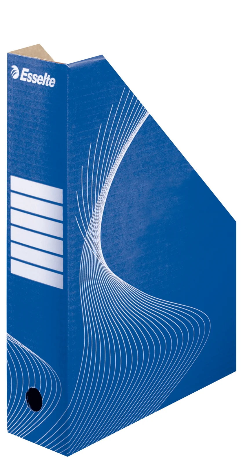 Suport vertical Standard, pentru documente, carton, 100% reciclat, certificare FSC, reciclabil, A4, Esselte – imaginea 3