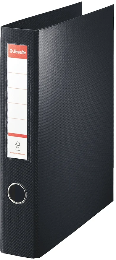 Caiet mecanic VIVIDA Jumbo, PP/PP, partial reciclat, certificare FSC, A4, mecanism 4DR, inel 40 mm, Esselte – imaginea 8