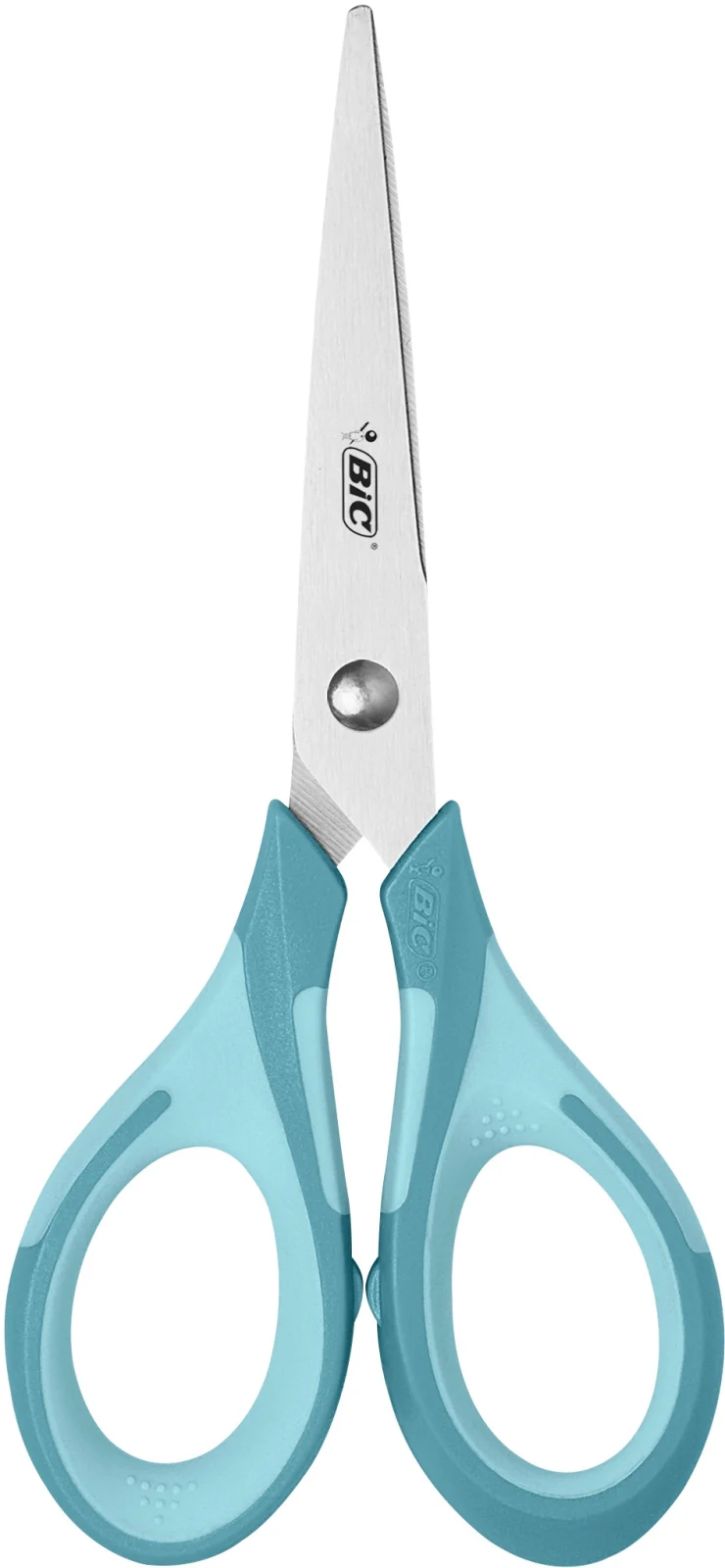 Foarfeca BIC, 16 cm, blister, diverse culori – imaginea 3