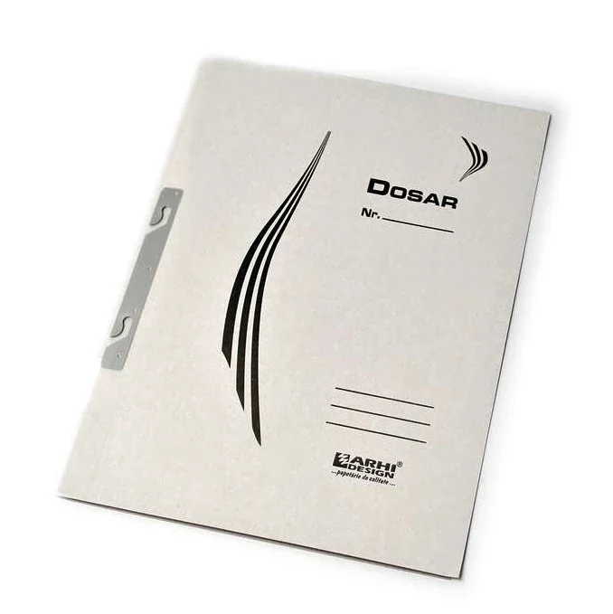 Dosar carton alb, pentru incopciat, coperta 1/1, Arhi
