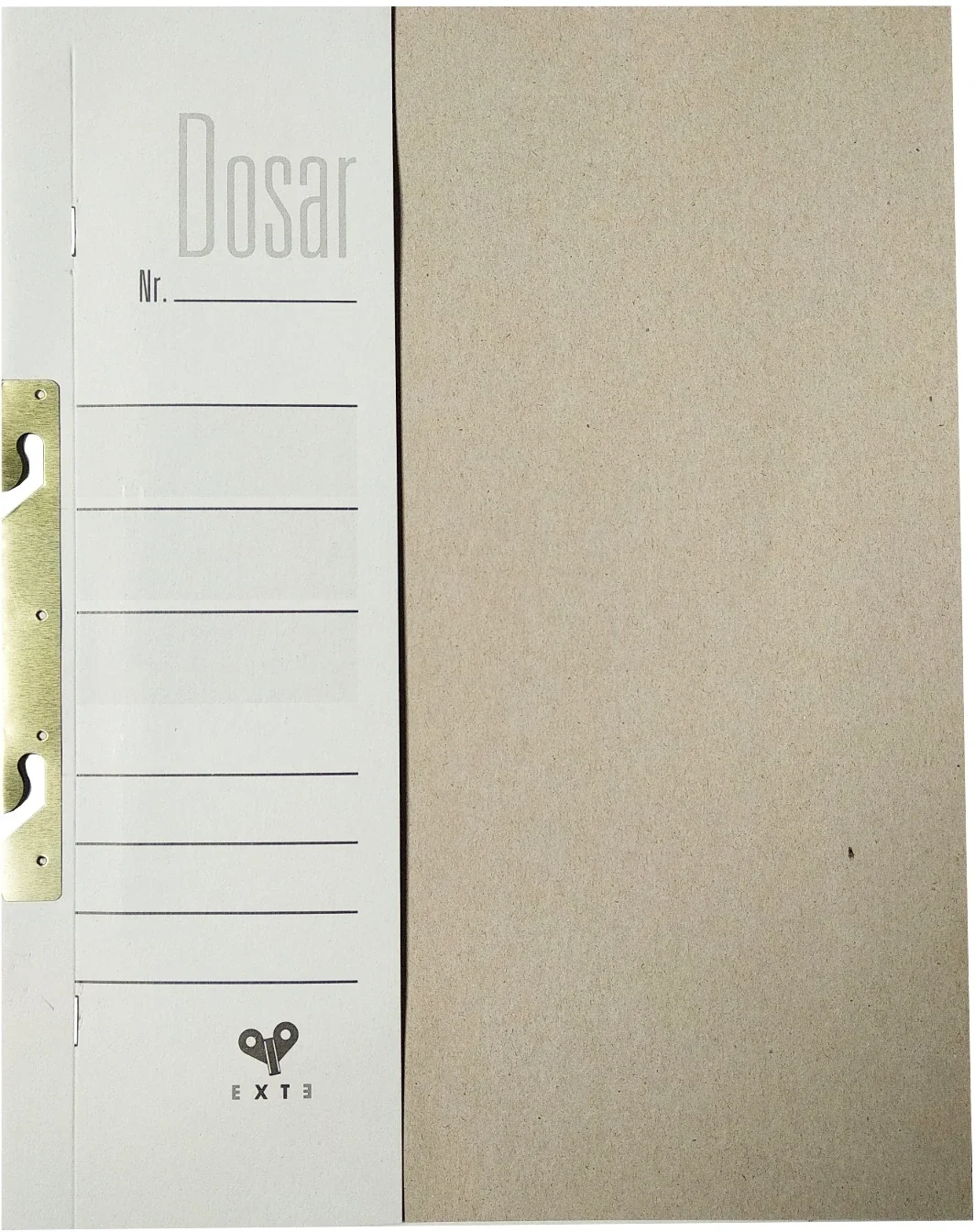 Dosar A4 din carton de incopciat 1/2 EXTE