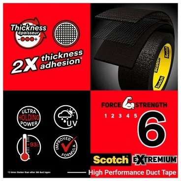 Banda de reparatii Ultra Puternica Scotch Extremium 48 mm x 25 m Scotch 3M – imaginea 2