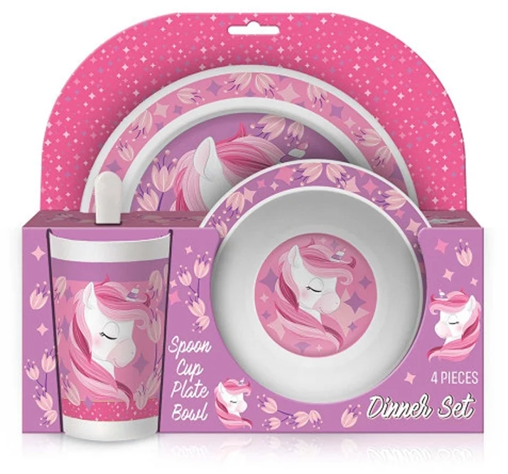 Set vesela si tacamuri unicorn S-Cool
