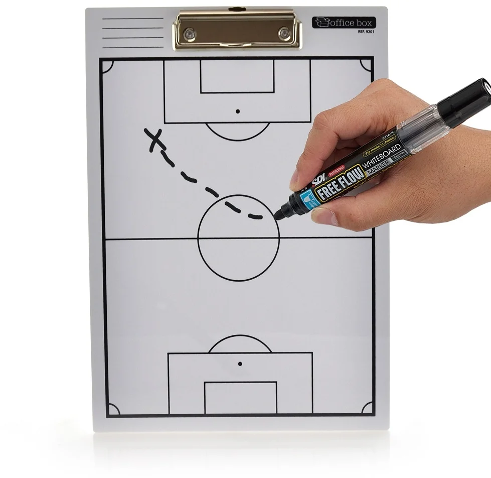 Clipboard standard Office box, A4, teren fotbal – imaginea 6