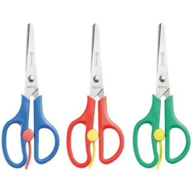 Foarfeca scolara, varf rotund, 13 cm, diverse culori, Herlitz – imaginea 2