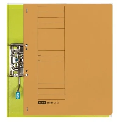 Dosar cu capse Elba Smart Eyelet A4 1/1, carton manila 250g/mp, Blue Angel, capacitate 200 file, diverse culori – imaginea 4