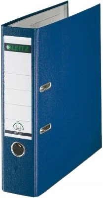 Biblioraft 180°, PP, partial reciclat, certificare FSC, A4, 80 mm, Leitz – imaginea 3