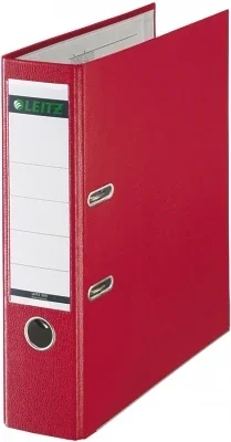 Biblioraft 180°, PP, partial reciclat, certificare FSC, A4, 80 mm, Leitz – imaginea 4