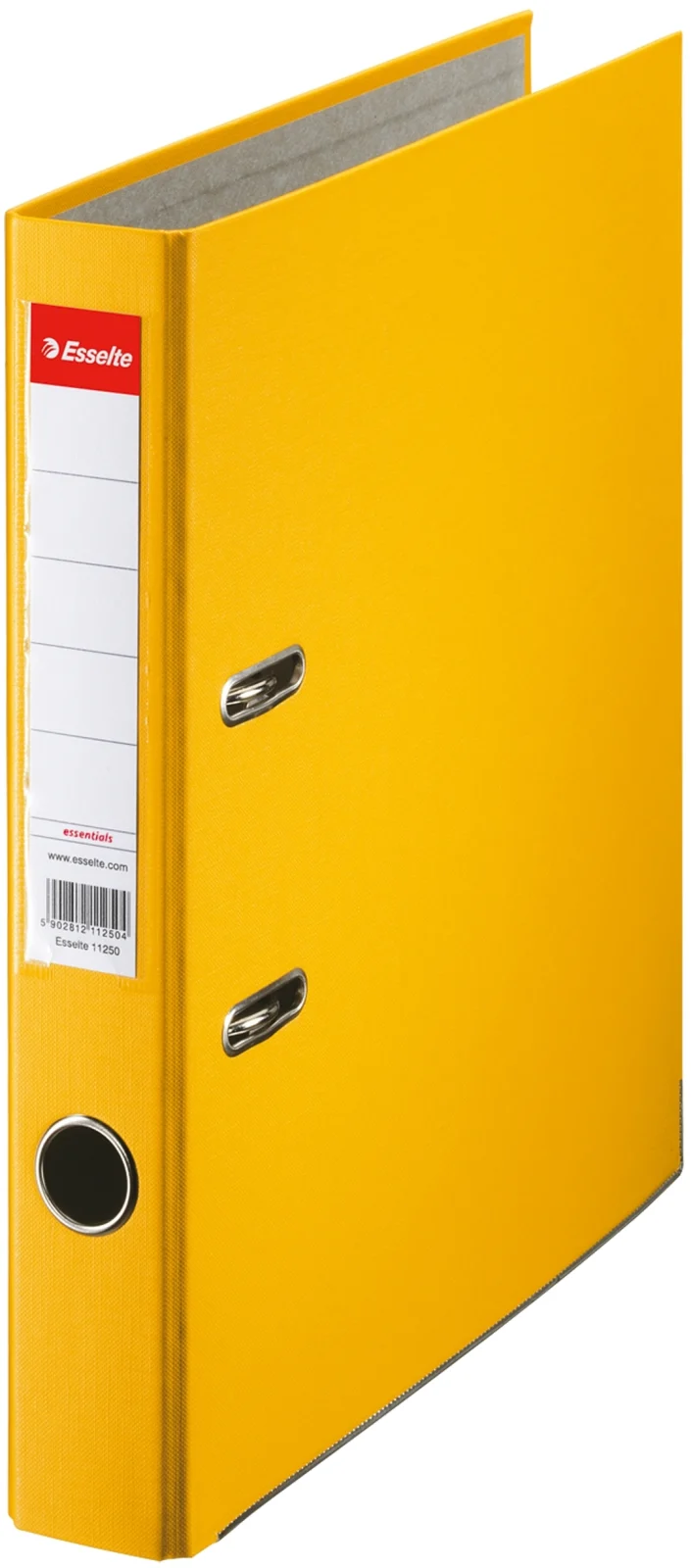 Biblioraft Economy, PP, A4, 50 mm, galben, 25 buc/set Esselte – imaginea 2