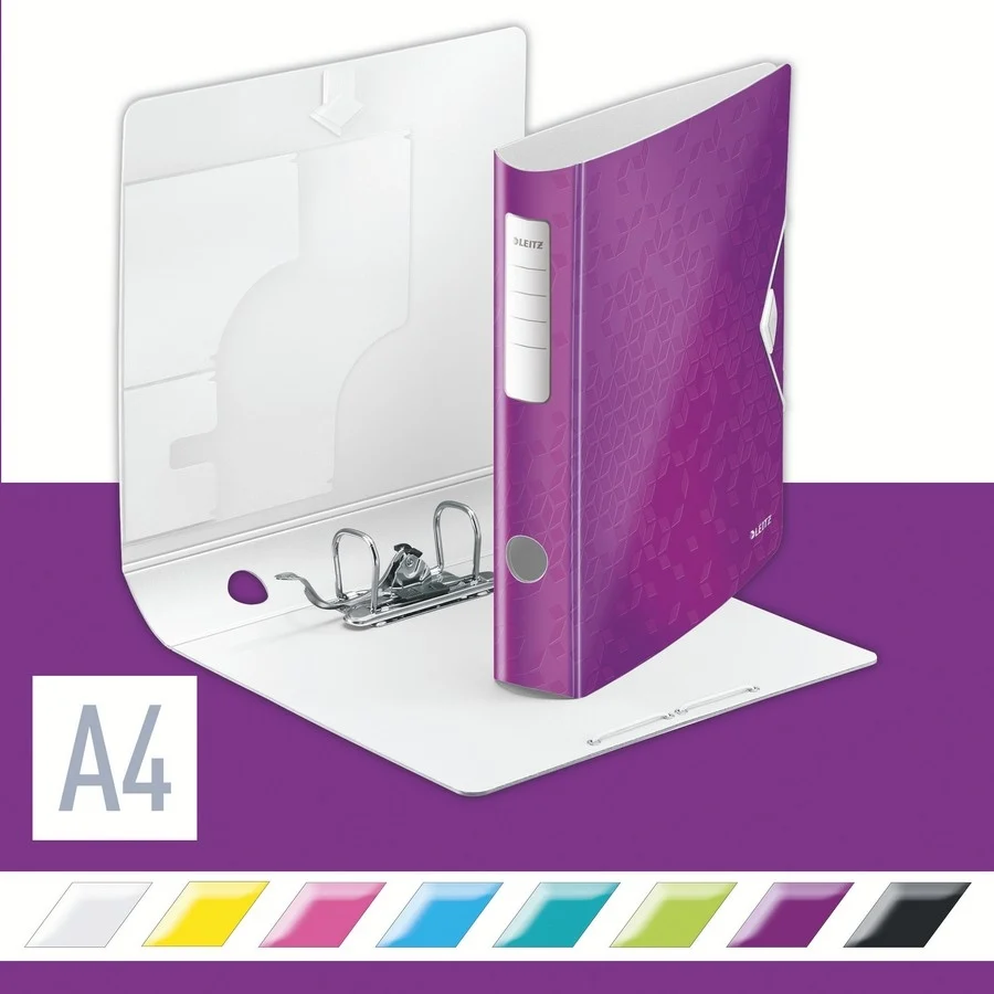 Biblioraft 180° Active WOW, polyfoam, A4, 65 mm, Leitz – imaginea 2
