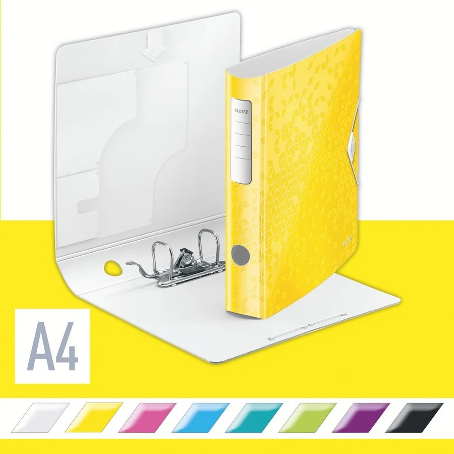 Biblioraft 180° Active WOW, polyfoam, A4, 65 mm, Leitz – imaginea 5