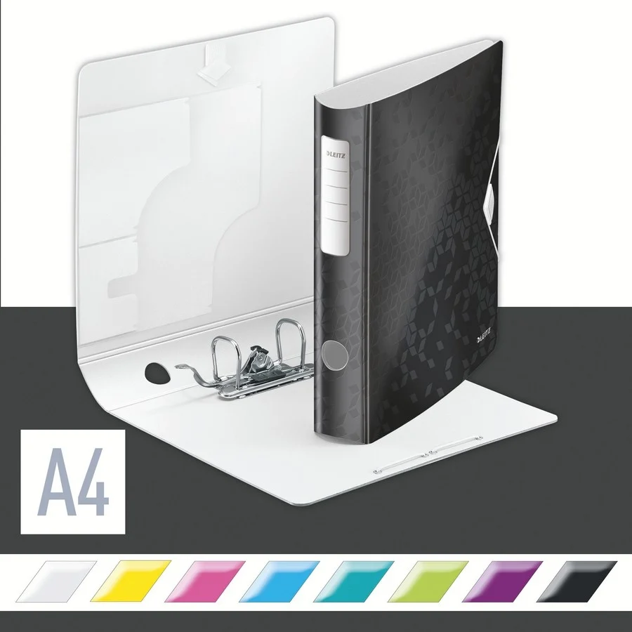 Biblioraft 180° Active WOW, polyfoam, A4, 65 mm, Leitz – imaginea 6