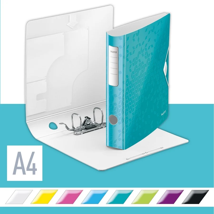 Biblioraft 180° Active WOW, polyfoam, A4, 65 mm, Leitz – imaginea 9