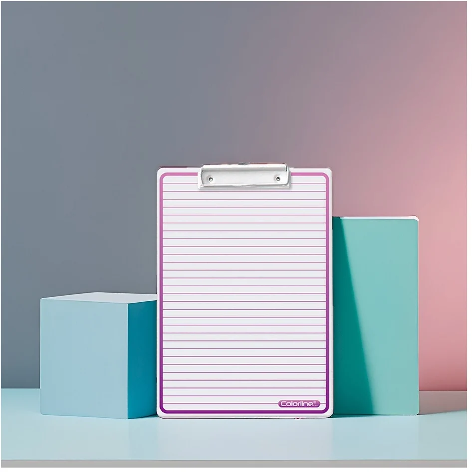 Clipboard standard Office Box, A4+, dictando, culori asortate – imaginea 5