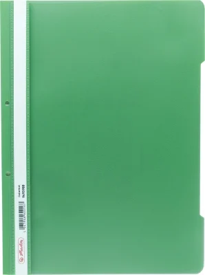 Dosar sina A4 PP, perforat verde pal, Herlitz
