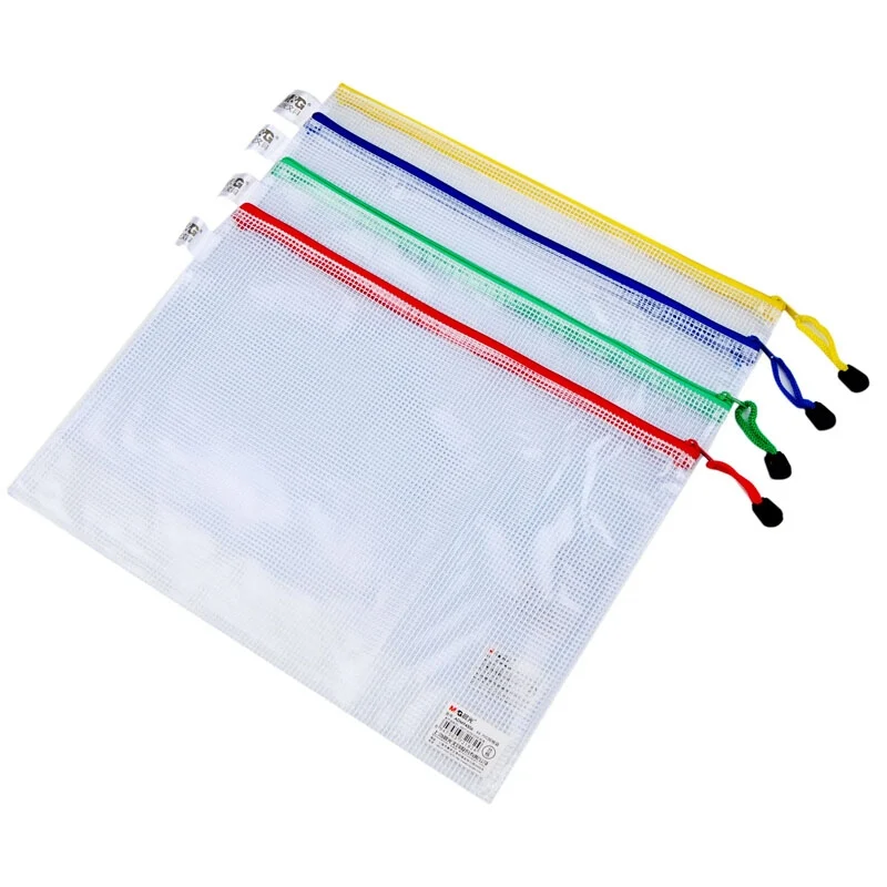 Pungi plastic ziplock, A5, 230 x 180mm, diverse culori, M&G