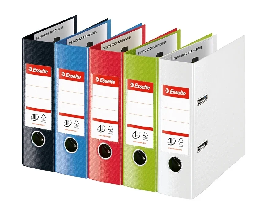 Biblioraft No.1 Power VIVIDA, PP/PP, partial reciclat, certificare FSC, A5, 75 mm, Esselte