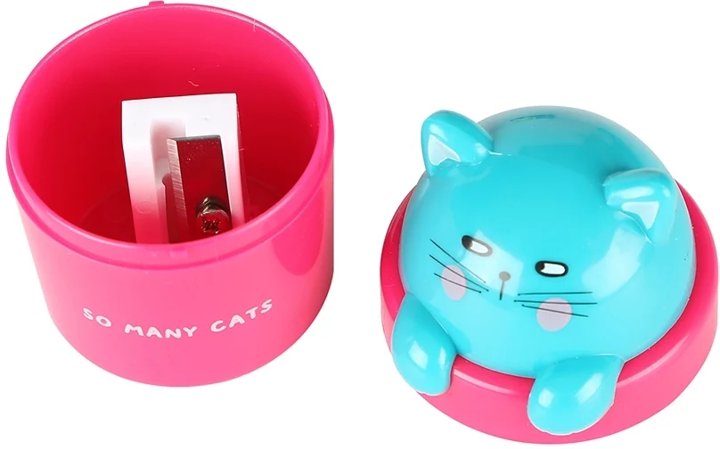 Ascutitoare cu rezervor, So many cats, diverse culori, M&G – imaginea 3