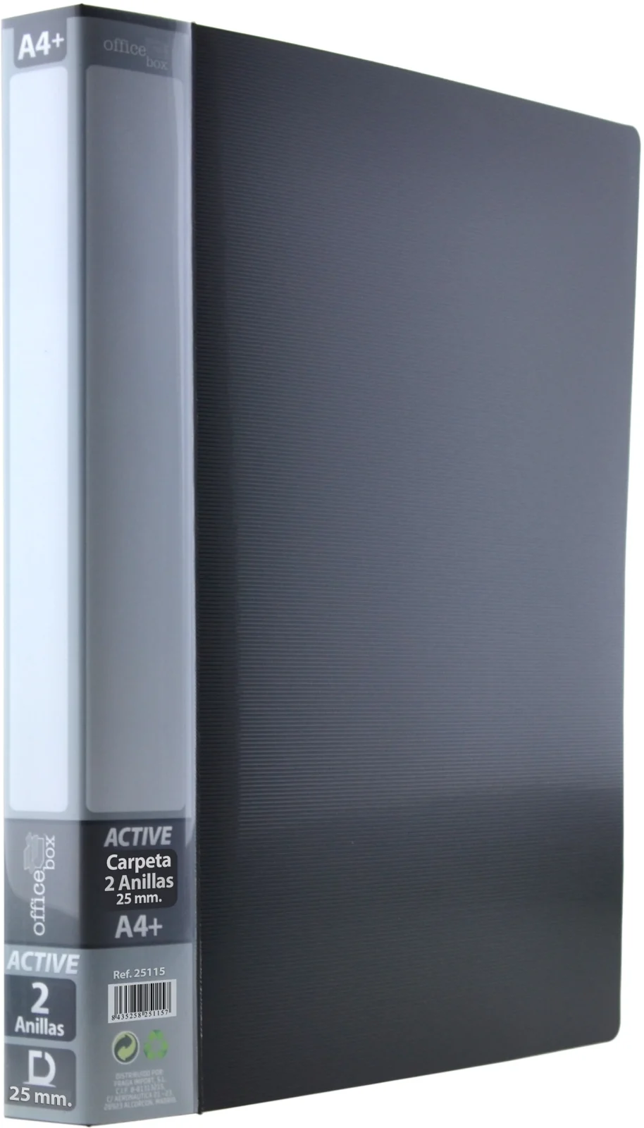 Caiet mecanic 2 inele Office box, 25mm, coperta moale, A4+ culori asortate – imaginea 9