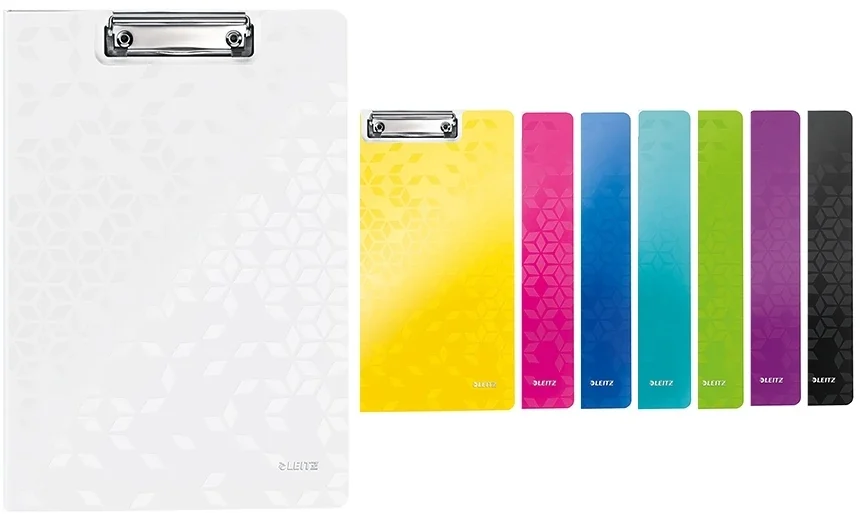 Clipboard cu coperta, WOW, PP, A4, 80 coli, Leitz