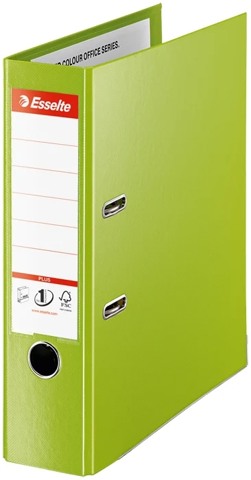 Biblioraft No.1 Power Jumbo Plus VIVIDA, PP/PP, partial reciclat, certificare FSC, 80 mm, Esselte – imaginea 5