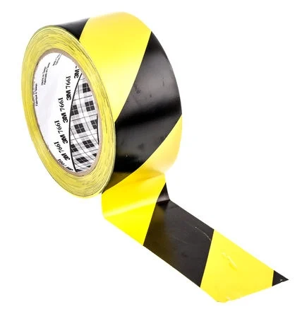 Banda de marcat locatie 50 mm x 33 m galben/negru 3M