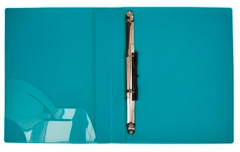 Caiet mecanic 4 inele Office box, 25mm, coperta moale, A4+ culori asortate – imaginea 8