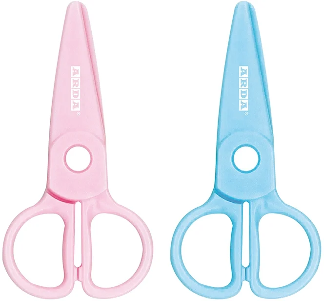 Foarfeca pluto, 13 cm, blister, diverse culori, Arda – imaginea 2