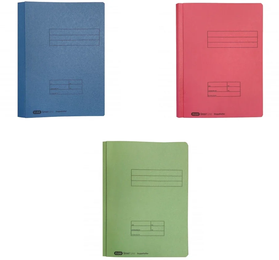 Dosar sina Elba Smart, A4, mecanism dublu, 200 file, diverse culori