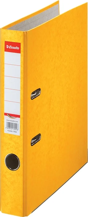 Biblioraft Rainbow, carton prespan, partial reciclat, certificare FSC, A4, 50 mm, Esselte – imaginea 3