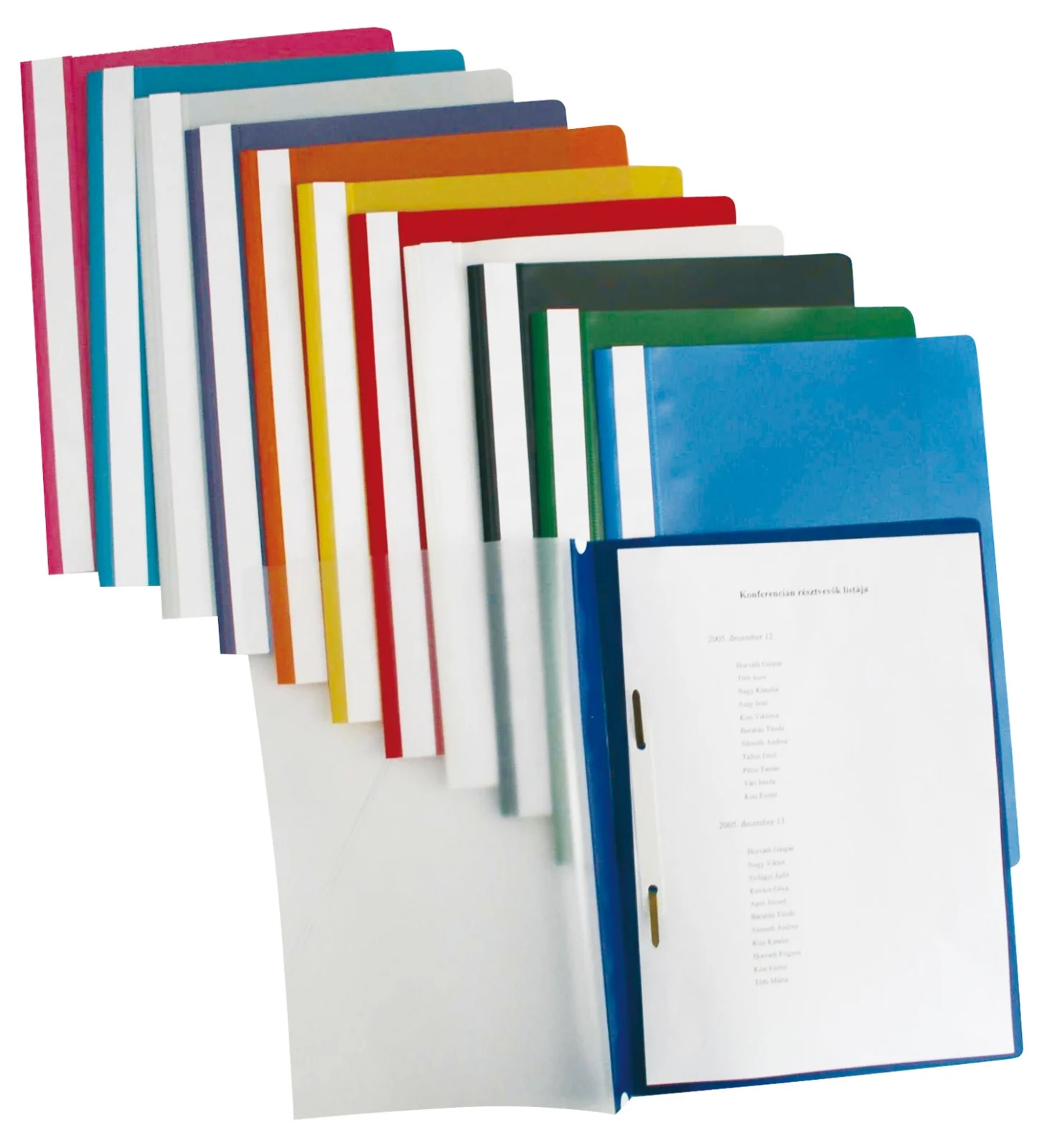 Dosare din plastic, A4, 25 buc/set, VIVIDA, Esselte – imaginea 2