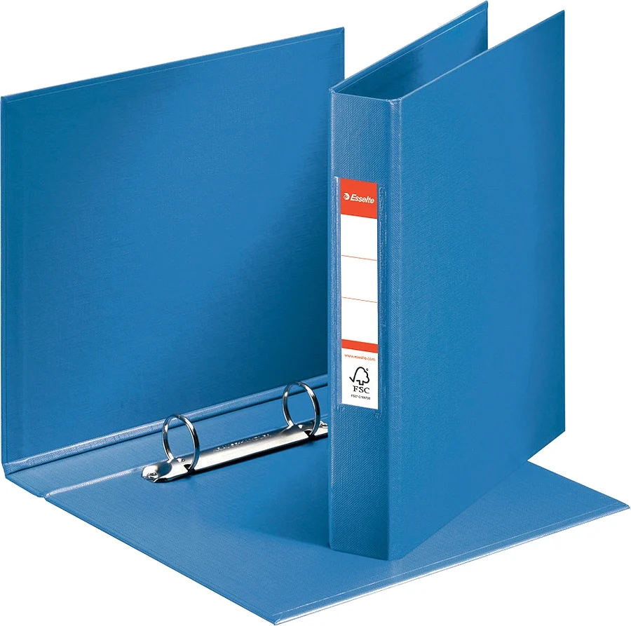 Caiet mecanic VIVIDA, PP/PP, partial reciclat, certificare FSC, A5, mecanism 2RR, inel 25 mm, Esselte – imaginea 3
