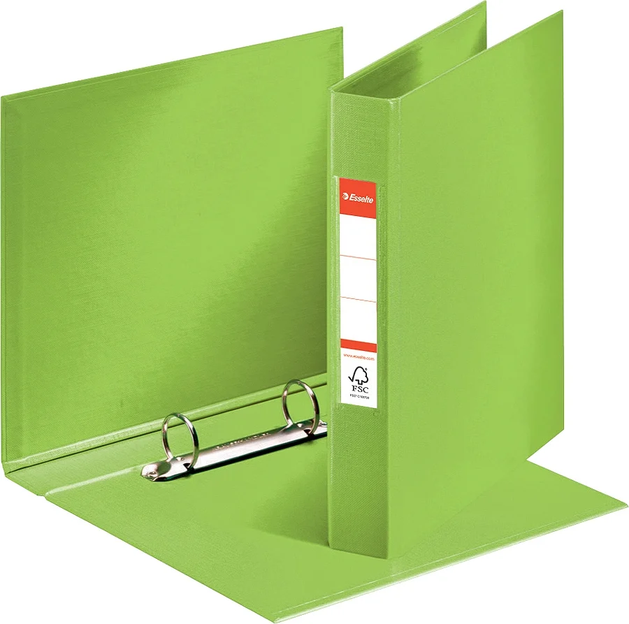 Caiet mecanic VIVIDA, PP/PP, partial reciclat, certificare FSC, A5, mecanism 2RR, inel 25 mm, Esselte – imaginea 5