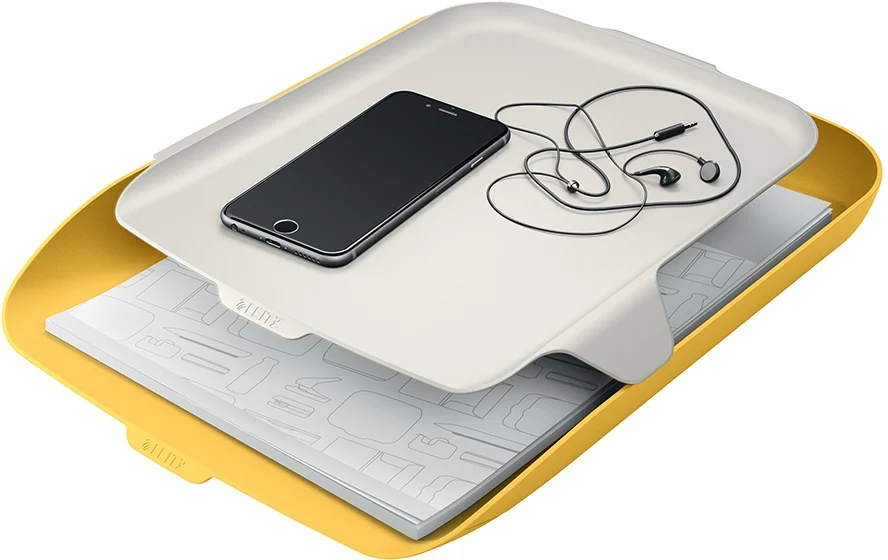 Tavita documente Cosy, PS, A4, cu organizator, Leitz – imaginea 6
