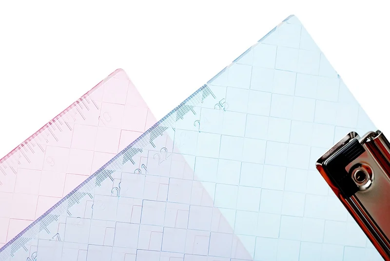 Clipboard A4, transparent, 318 x 225 x 2.7mm, diverse modele, M&G – imaginea 3