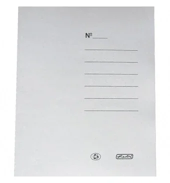 Dosar carton alb, plic, Herlitz