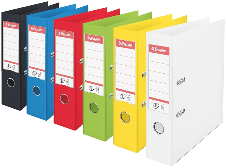 Biblioraft No.1 Power VIVIDA, PP/PP, partial reciclat, certificare FSC, A4, 75 mm, Esselte