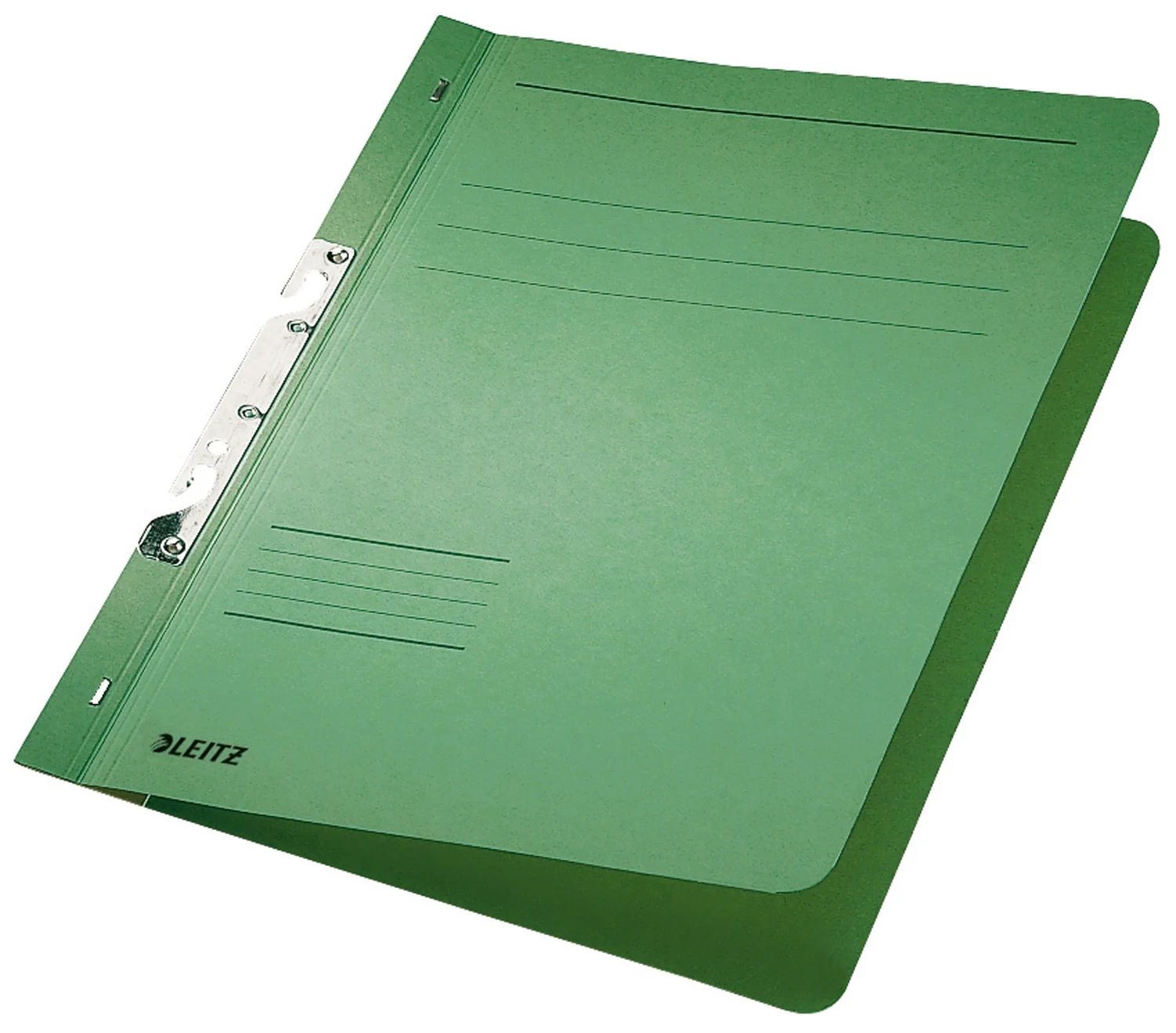 Dosar pentru incopciat, 1/1, carton, 100% reciclat, certificare Blue Angel, A4, incopciat, 170 coli, Leitz – imaginea 5