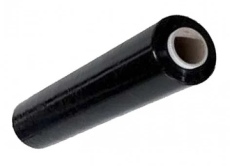 Folie stretch pentru paletizat neagra 1.3 kg manuala